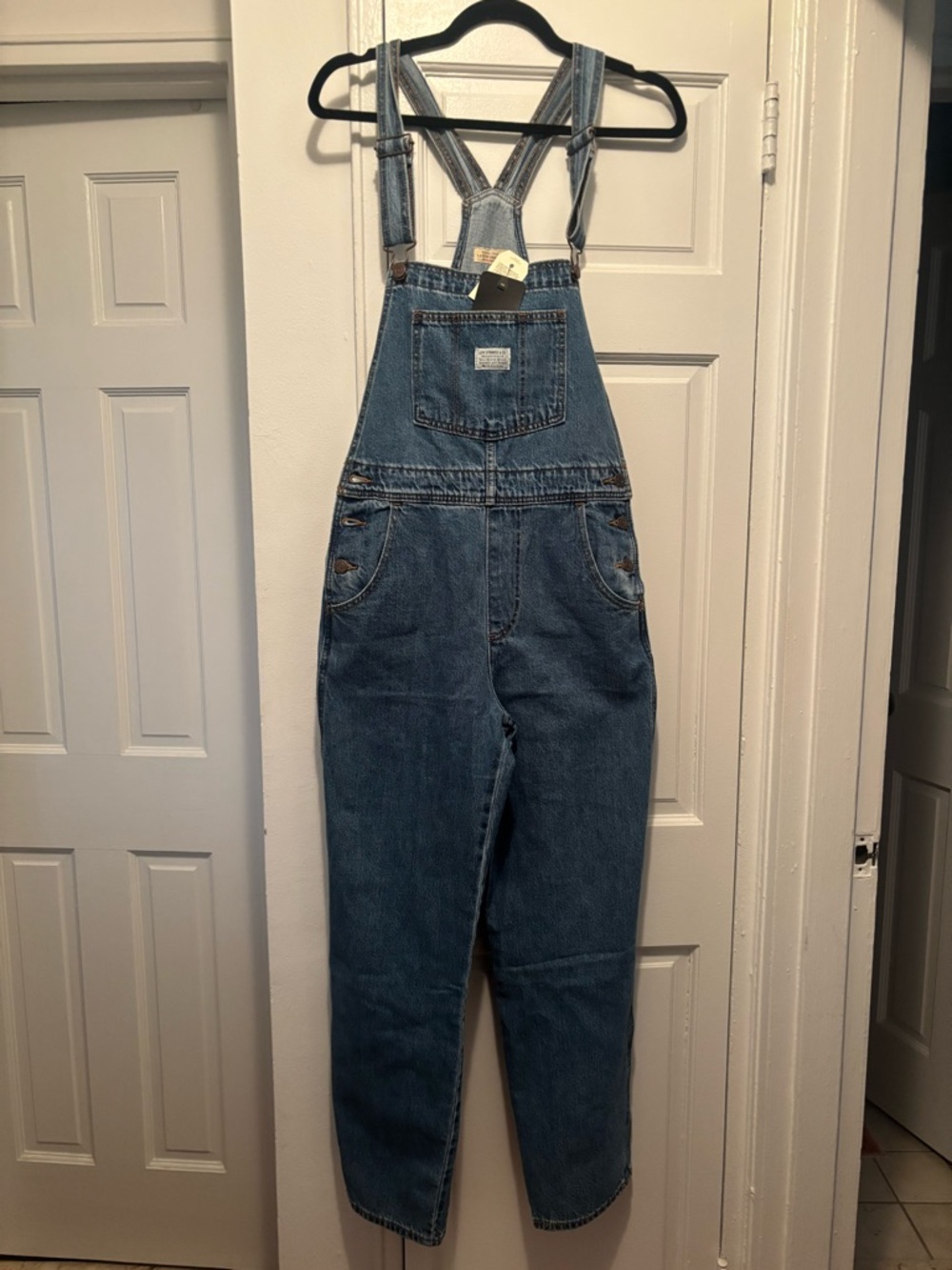 Levi's Light Blue Denim Bib Overalls